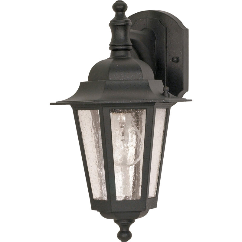 Mayer Wall Light, Textured Black