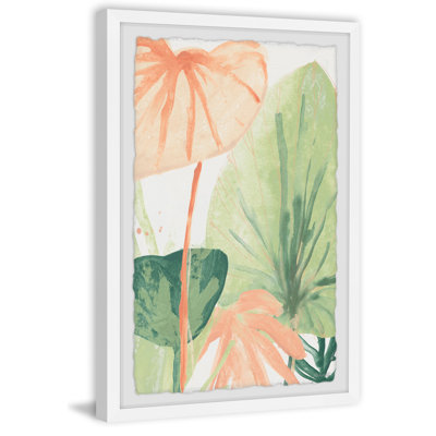 Blush Breeze IV by Marmont Hill - Single Picture Frame Painting