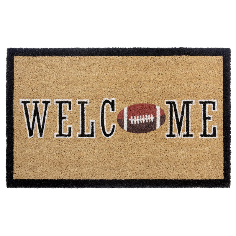 Mix Mats Welcome Football Classic Doormat
