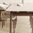 Nordic cream style rectangular rock table-107127371