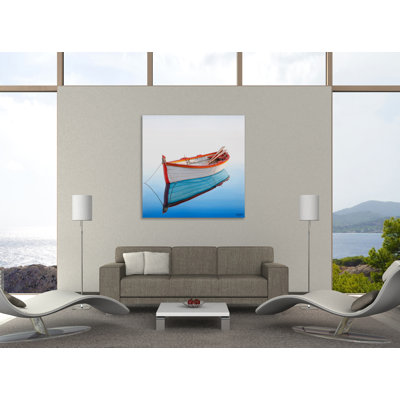 Arthers " Boat In A Tranquil Bay "