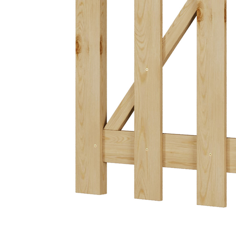 Chesnut Wood Gate, 90cm H x 90cm W x 5cm D
