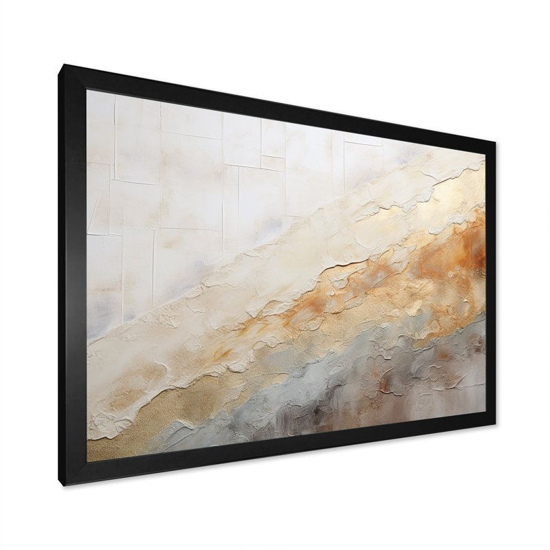 Oxford - Abstract Canvas Print_106513, H 34 po x l 44 po x P 1,5 po, Impression noire sur toile encadrée