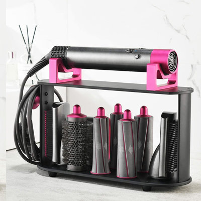 Airwrap Styler Organizer: 8-Hole Countertop Storage Rack for Hair Tools - Curling Iron, Wand, Barrels, Brushes, Diffuser Nozzles - Perfect for Home, Bedroom, Bathroom