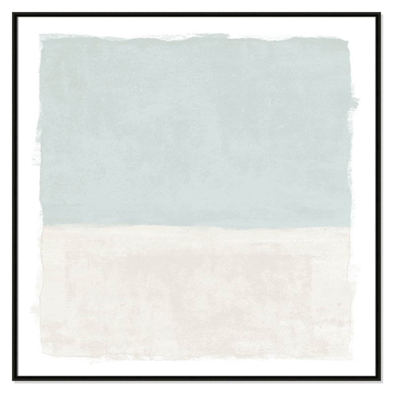 «Ocean Tides I» par Natalie Carpentieri, Espresso, H 46,5 po x l 46,5 po