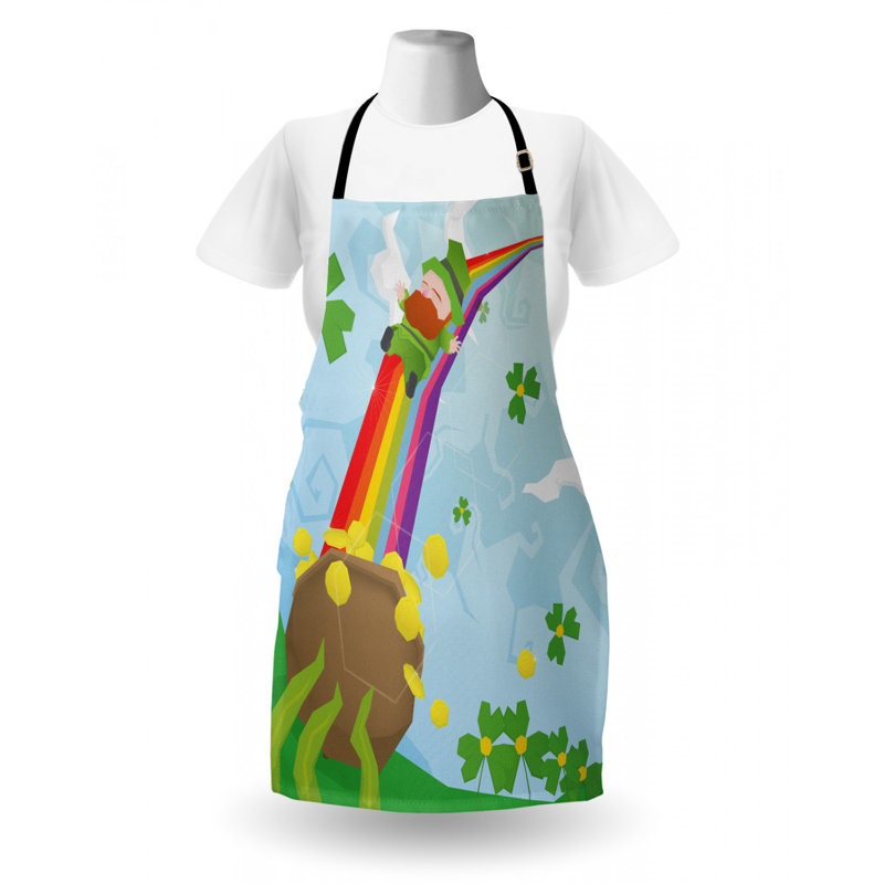St. Patrick's Day Bib Apron