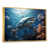 Gold Floater Framed