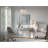 Zak 3 - Light Steel Dimmable Drum Chandelier