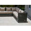 Chaise de patio avec coussins