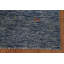 Tapis bleu Gabbeh fait à la main 4 x 6