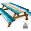 Picnic Table Cover With Bench Covers Camping Essentials Waterpro...