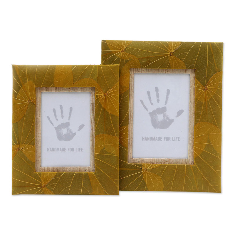 Cadre photo simple en verre Turberville - ensemble de 2