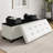 Arlana Vegan Leather Storage Ottoman-771111714-771111716