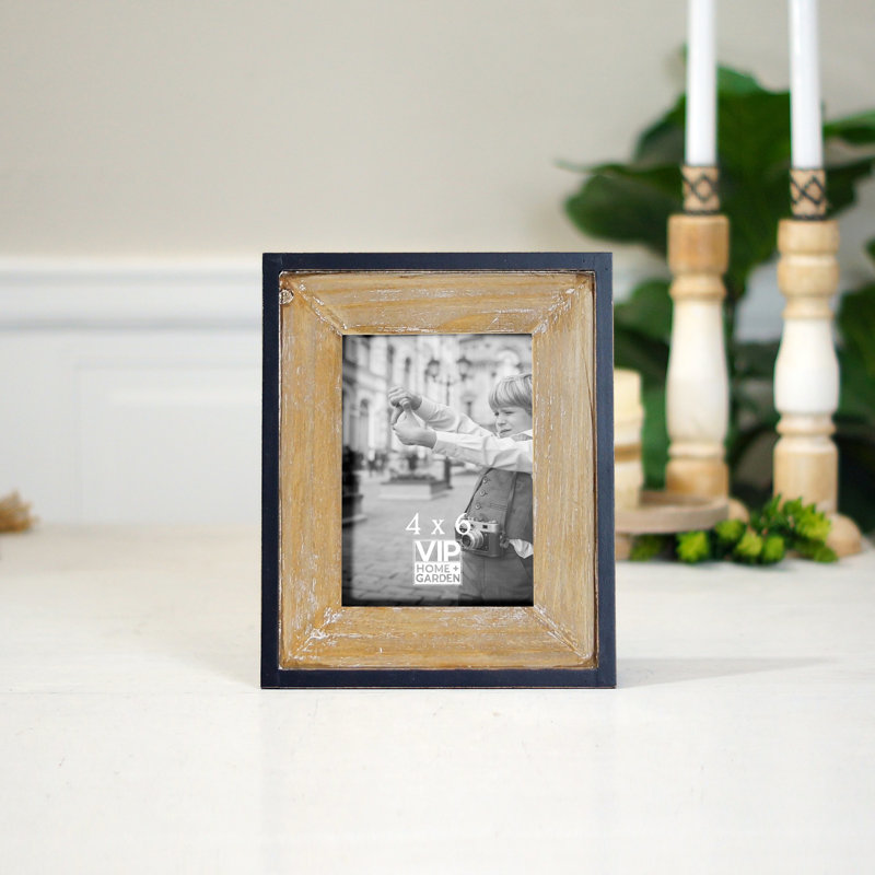 Cadre photo en bois 10 po., 4 po x 6 po