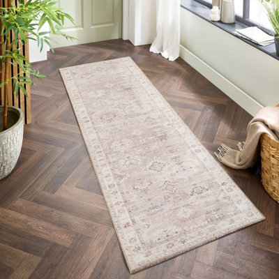 Multicolore 2 pi 7 po Tapis X 9 10, collection traditionnelle, durabilité, résistance aux taches, utilisation très fréquentée