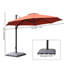 Parasol d'extérieur 11 pi avec base Isan-90339380