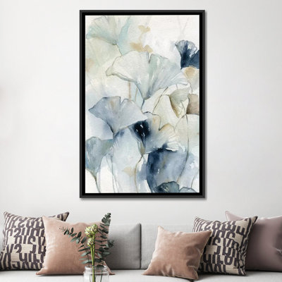 «Indigo Gingko I» par Carol Robinson - reproduction d'art