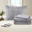 Premium Black Twin Bedding Sets, Microfiber Comfort With Modern Design
