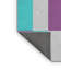 Tapis vert/mauve à motifs-375176704