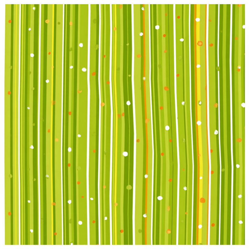 Green Stripes Fleece Throw Blanket - Pattern Throws for Sofas or Beds, 60in W x 80in H