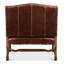 Italian Leather Settee