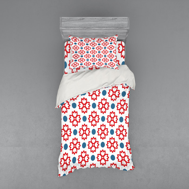 Ensemble de housse de couette, Housse de couette simple + 6 pièces supplémentai