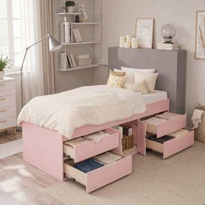 Single (3') Storage Kids Bed