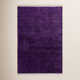 Clio Handmade Wool Purple Rug