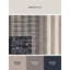 Tapis gris moelleux et moelleux à motif abstrait moderne et contemporain Fannin-757765950