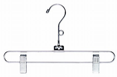 Metal Hangers With Clips for Skirt/Pants Only Hangers Inc. Pack