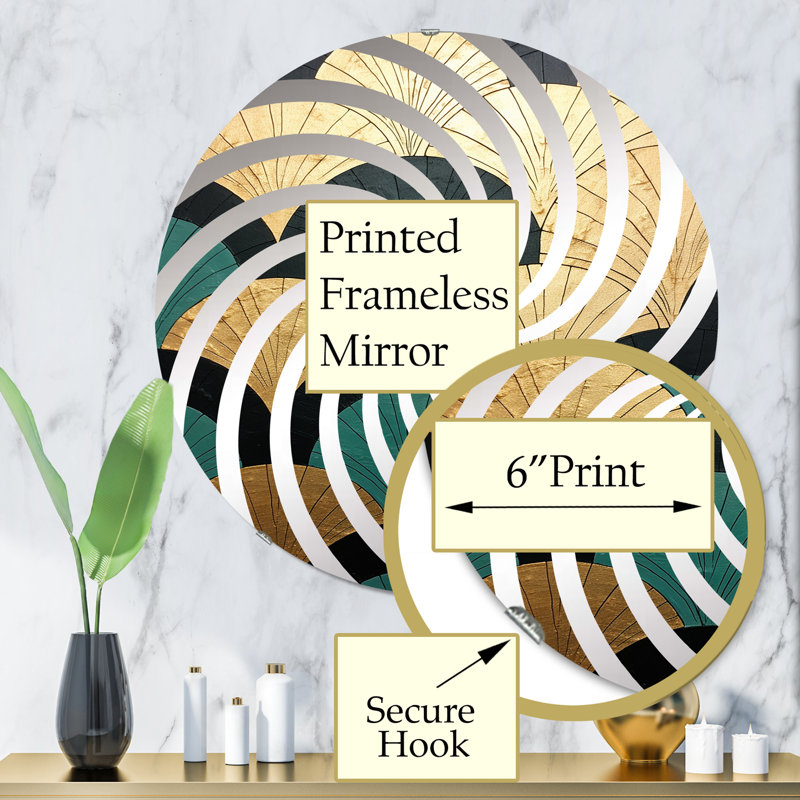 Clayson Circle Mirror, 31.4" x 31.4"