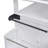 Foldable Outdoor Kitchen Island Patio Mobile Kitchen Cart Portable Outdoor Cooking Island with Lockable Wheels, Storage Cabinet and Towel Rack for Patio and Outdoor, White-129173910