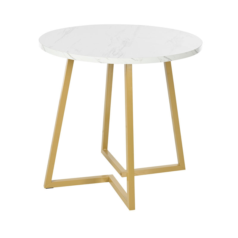 Metal Base Dining Table