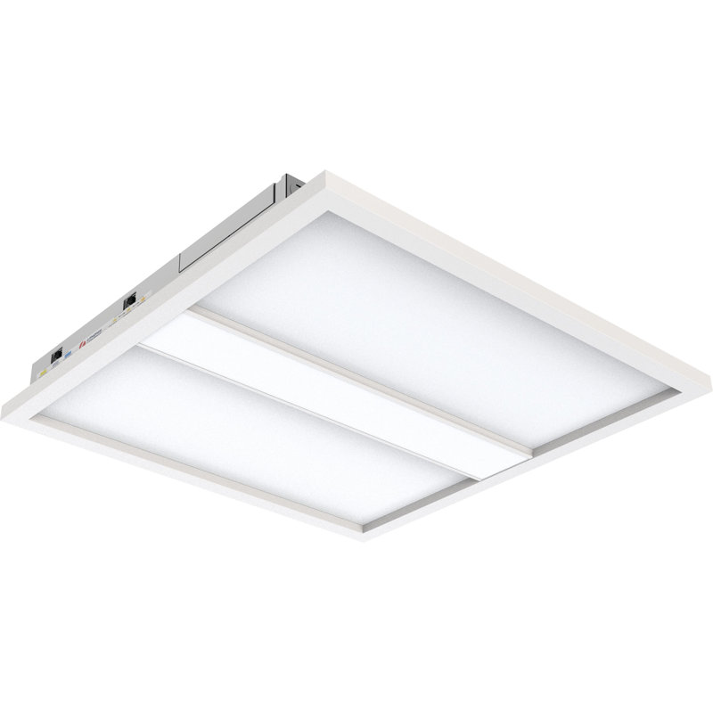 Lithonia Lighting 2X2 LED Three Pane Panel, Switchable Lumen and Color Temperature, UVOLT