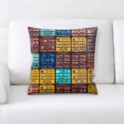 Microsuede Throw Pillow