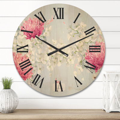 Solid Wood Wall Clock