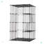 3-Tier Wire Cat Cage, Large Kennels Playpen With 3 Platforms