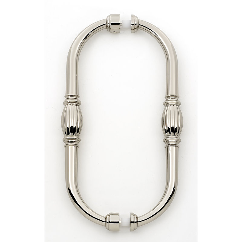 Tuscany Arch Pull, Polished Nickel