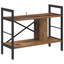 58.5cm H x 75cm W Steel Etagere Bookcase-193672115