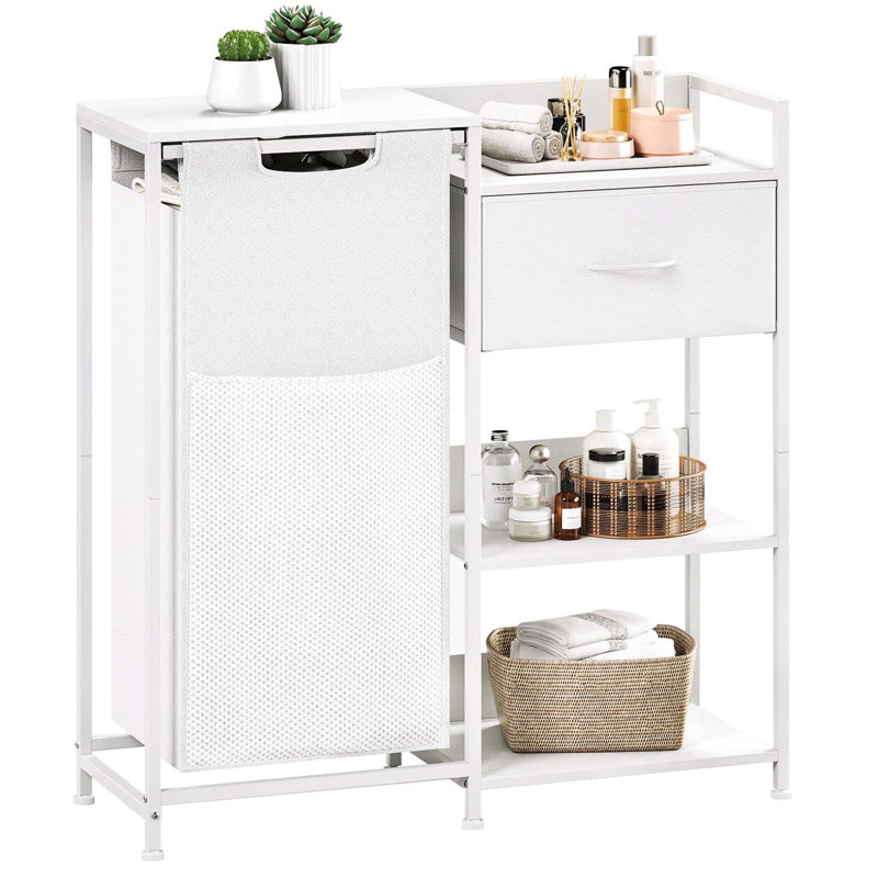 Bhargava Laundry Hamper, White