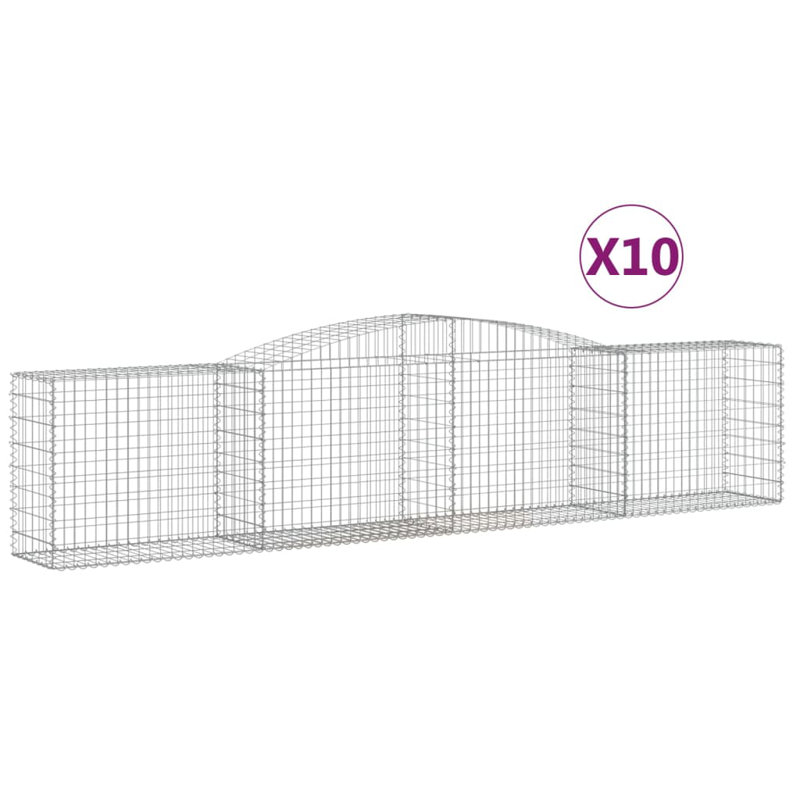 Clôture en métal argenté, 157,5 po x 19,7 po x 31,5 po / 39,4 po