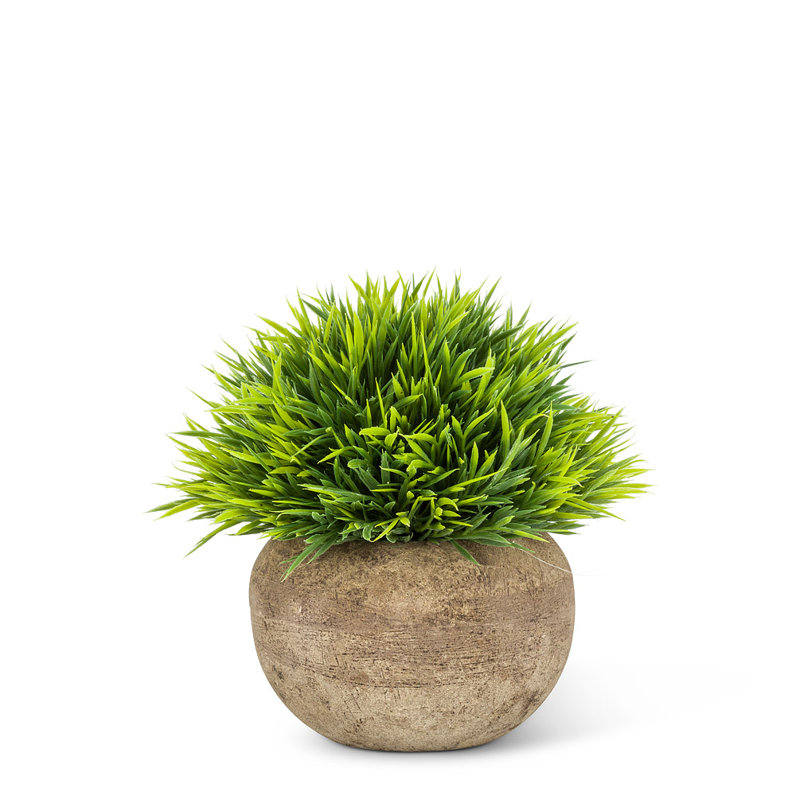 Herbe de pampas artificielle 2,5 po en pot