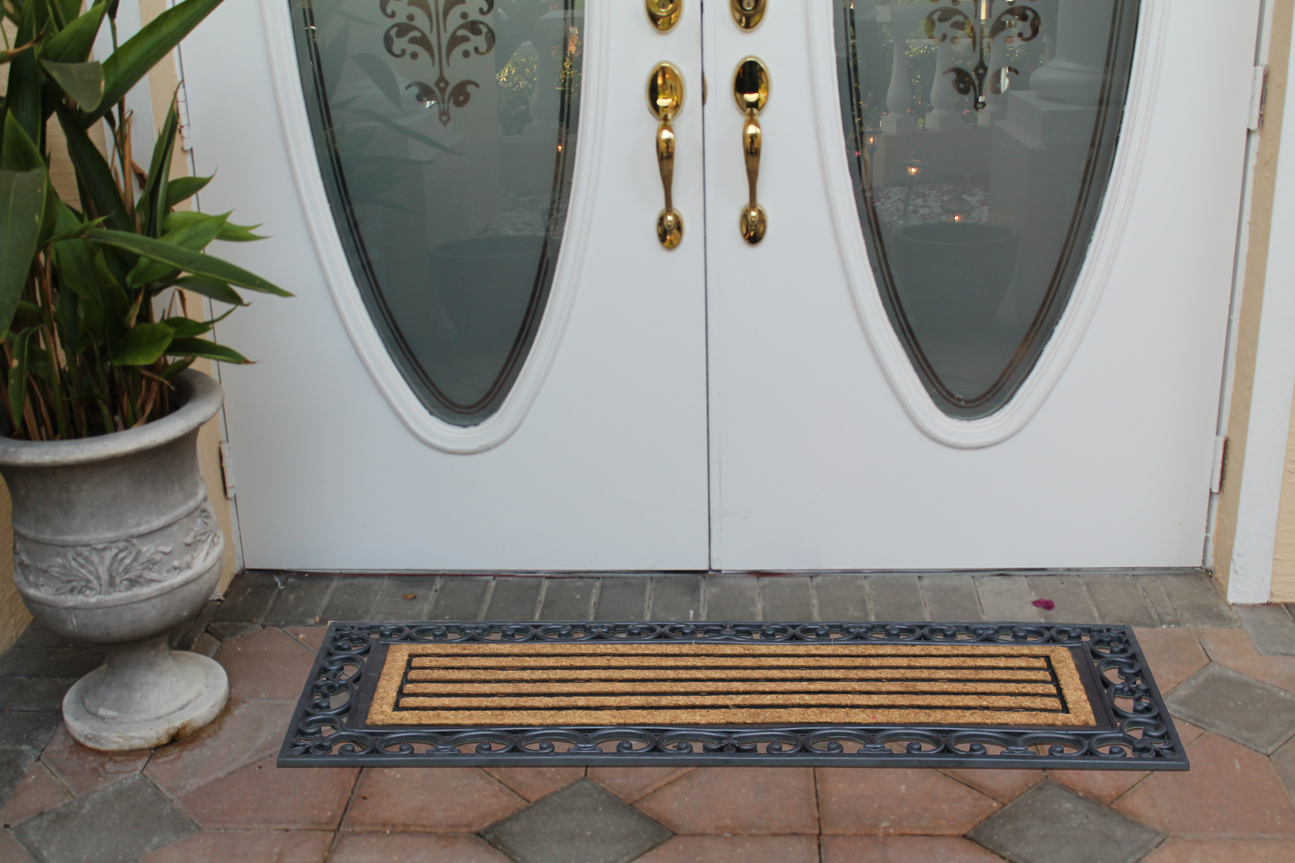 Darby Home Co Albertina 18 in. X 48 in. Thick Durable Doormats for