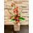 Faux Silk Orchids Arrangement in Vase