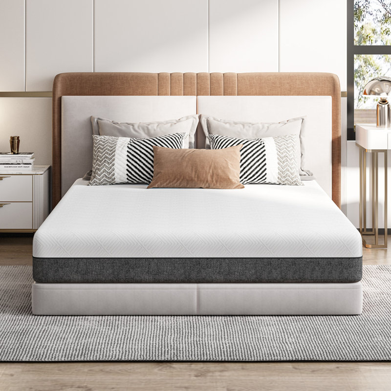 White Noise Foam Mattress, Small Double (4'), 24cm