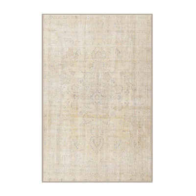 Tapis oriental tissé à la machine
