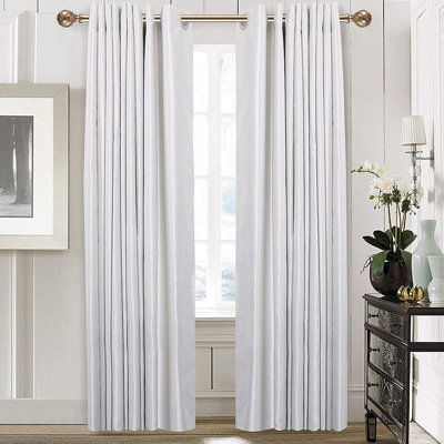 Deanda Adjustable Double Curtain Pole