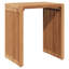 Ensemble de 3 tables d'appoint de jardin vidaXL - brun 12,99 po x 17,52 po x 20,08 po