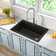 KRAUS Forteza™ 33" L Dual Mount Single Bowl Granite Kitchen Sink