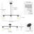 3-light Modern Kitchen Island Pendant Light